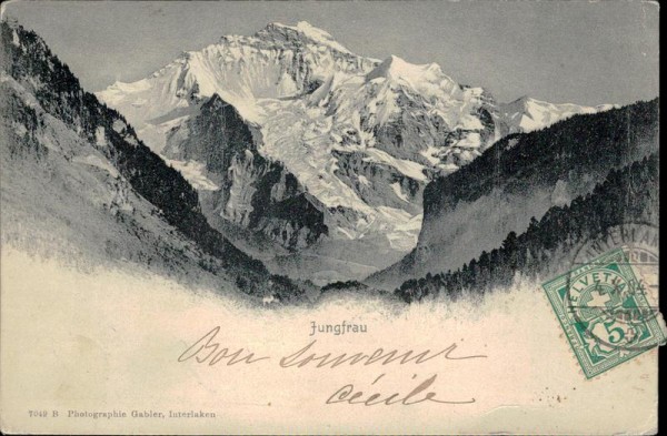 Jungfraujoch Vorderseite