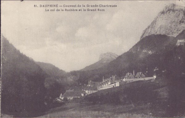 Dauphiné, Couvent de la Grande Chartreuse