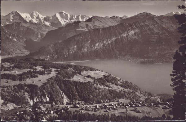 Beatenberg - Schreckhorn - Finsteraarhorn - Eiger - Mönch - Jungfrau