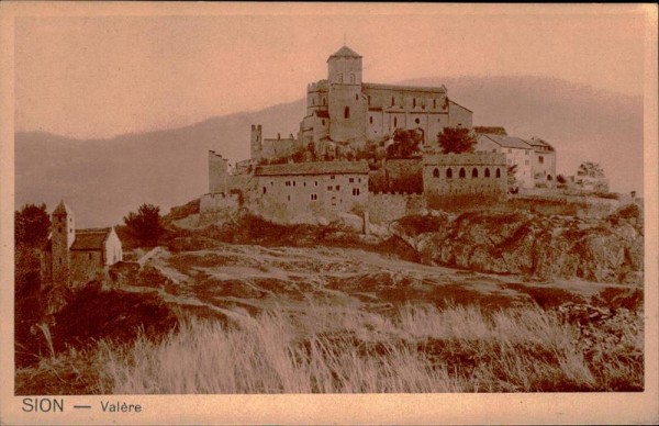 Sion - Valère Vorderseite