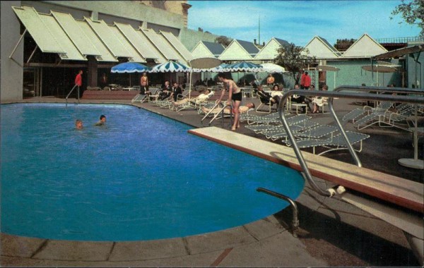 Hotel Californian, Fresno, California Vorderseite