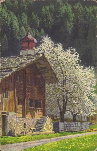 Frühling im Prättigau Vorderseite