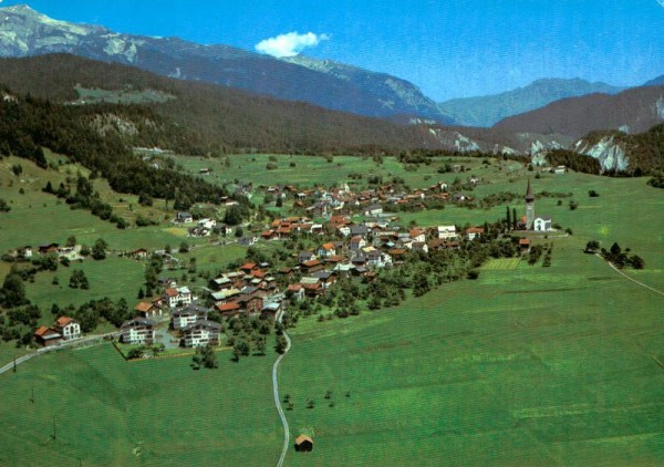 Segogn, Flugaufnahme Vorderseite