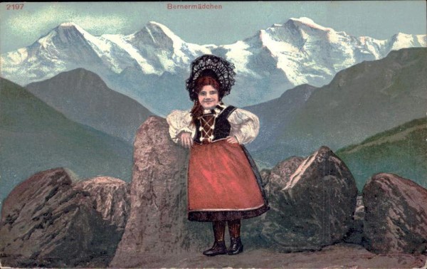 Bernermädchen Vorderseite