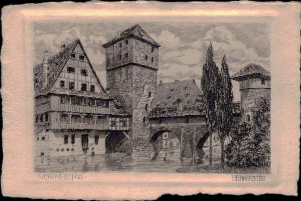 Nürnberg - Henkersteg Vorderseite