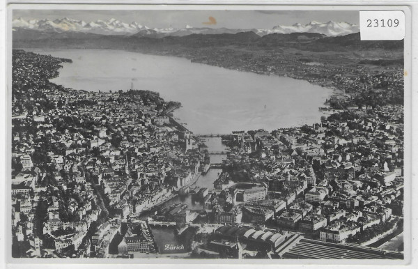 Zürich - Flugaufnahme Fliegeraufnahme