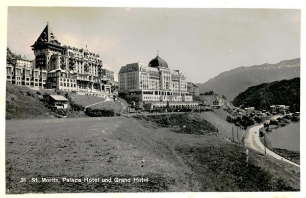 Badrutt’s Palace (St. Moritz) Vorderseite