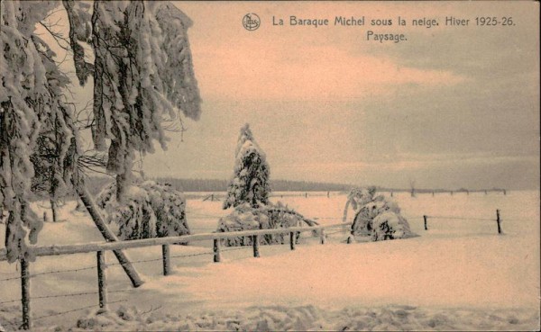 Baraque Michel Vorderseite