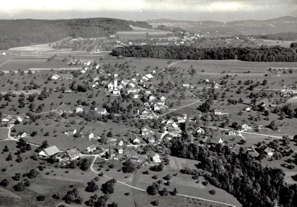 Oberwil AG - Flugaufnahmen Vorderseite