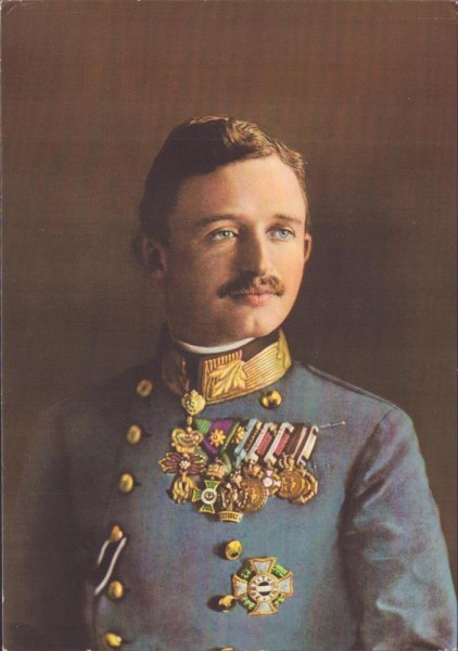 Karl I, Kaiser von Österreich Vorderseite