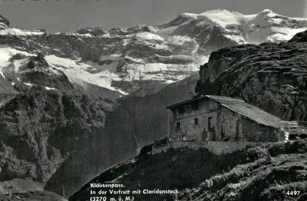 Klausenpass Vorderseite