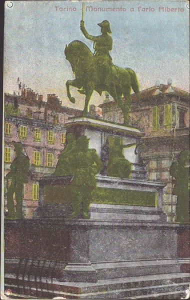 Torino - Monumento a Carlo Alberto