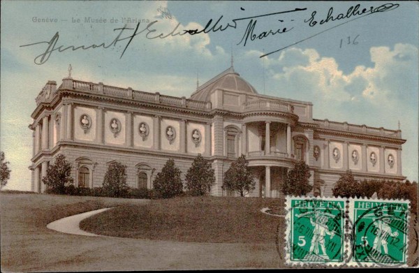 Genève - Le Musée de I'Ariana Vorderseite
