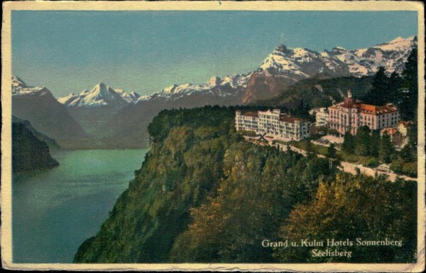 Grand Hotel Seelisberg Vorderseite