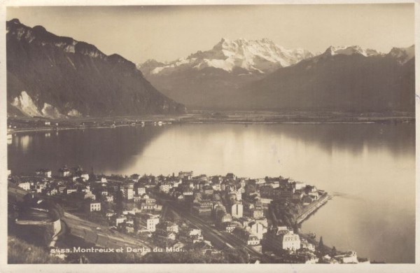 Montreux et Dents du Midi