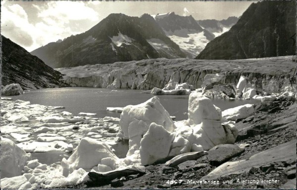 Aletschgletscher Vorderseite