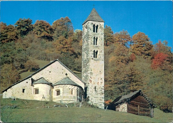 Chiesa di Negrentino, Valle Blenio Vorderseite