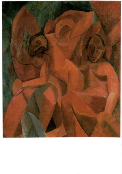 Pablo Picasso, Drei Frauen Vorderseite
