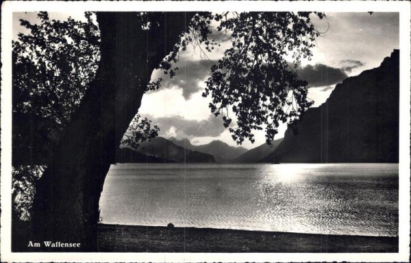 Am Wallensee, Walensee Vorderseite