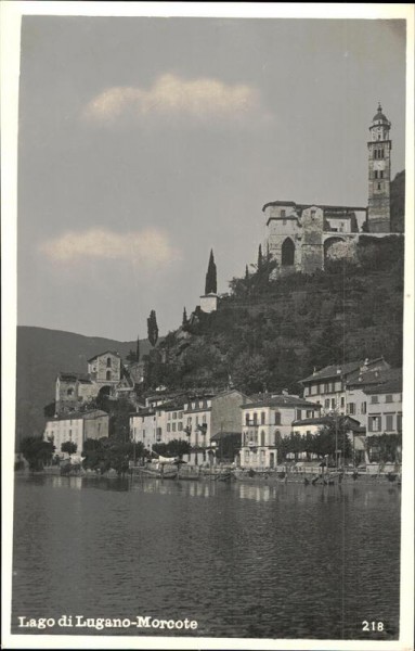 Lago di Lugano- Morcote Vorderseite