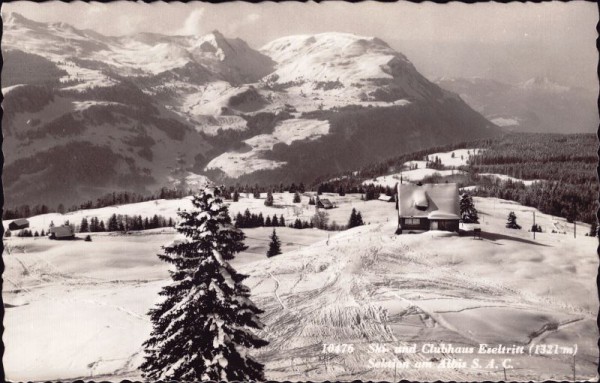 Ski und Clubhaus Eseltritt (1321m) Sektion am Albis S.A.C.