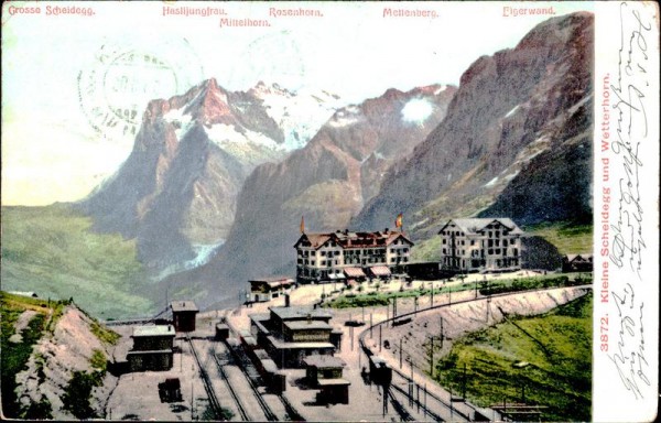 Grosse Scheidegg Vorderseite