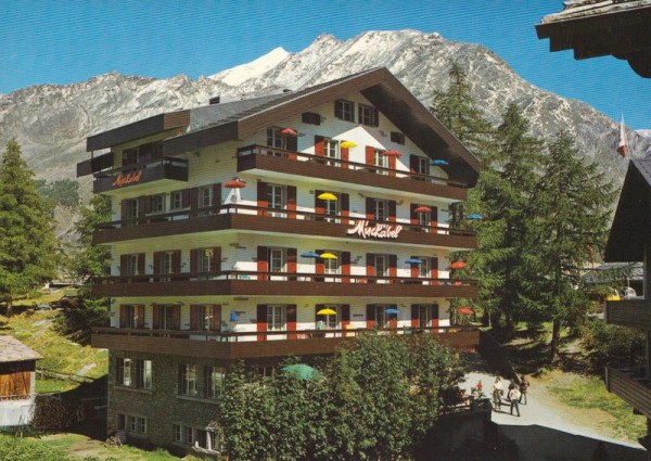 Hotel-Restaurant Mischabel, Saas-Fee Vorderseite