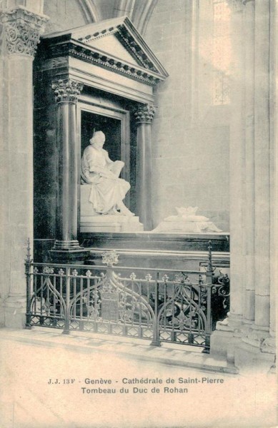 Cathédrale de Saint-Pierre, Genève Vorderseite