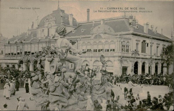 carnaval de nice 1914 Vorderseite
