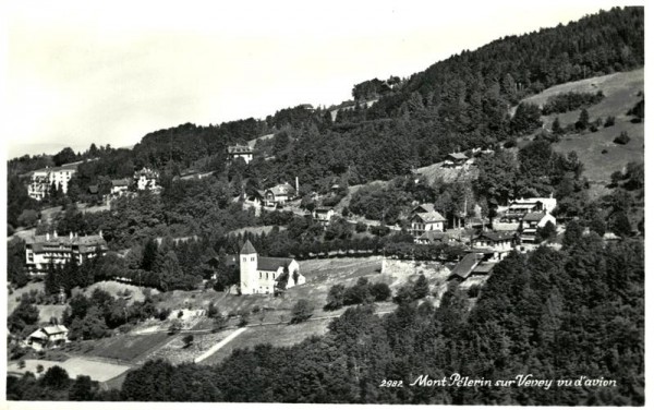 Mont Pélerin sur Vevey, Vu d'avion Vorderseite