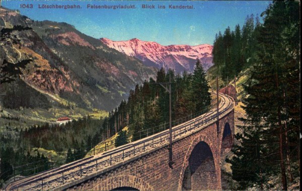 Lötschbergbahn Vorderseite
