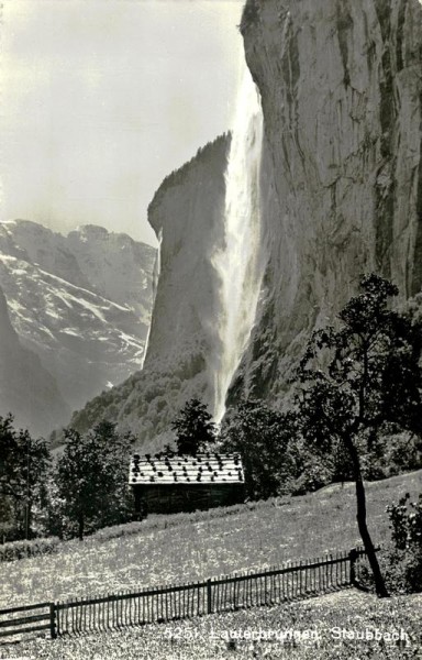 Lauterbrunnen, Staubbach Vorderseite