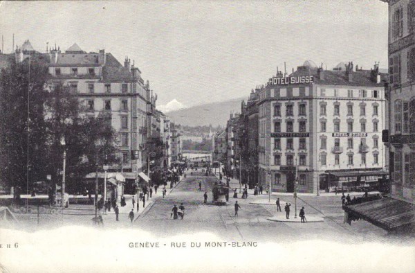 Genève - Rue du Mont-Blanc