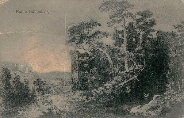 Ruine Hünenberg Vorderseite