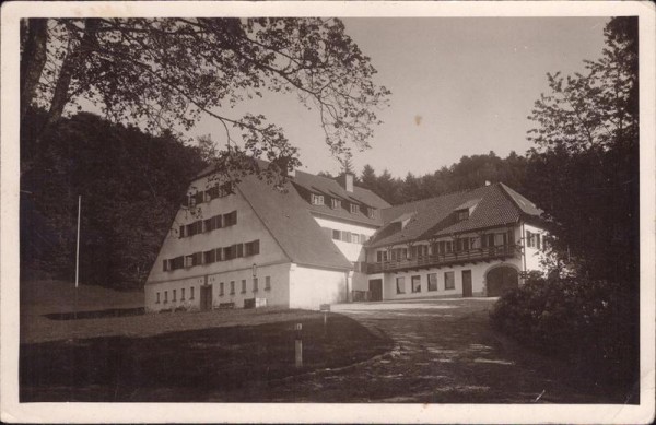 unbekanntes Haus Vorderseite