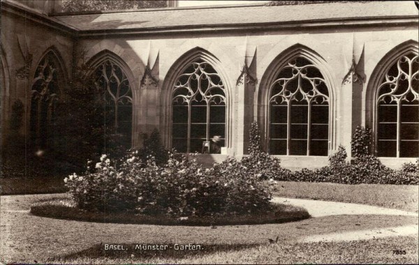Basel/Münster/Garten Vorderseite