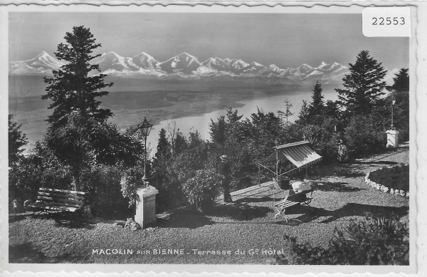 Macolin sur Bienne - Terrasse du Grand de Grand Hotel