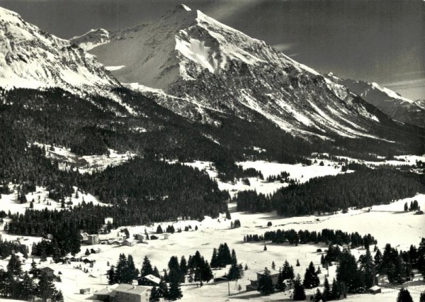 Valbella mit Lenzerhorn Vorderseite