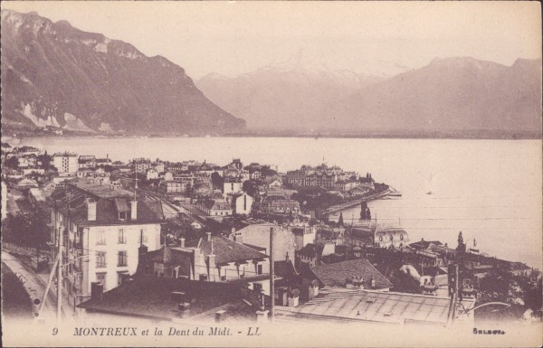 Montreux et la Dent du Midi