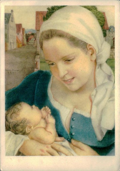 Louis Rivier,Maternité Vorderseite