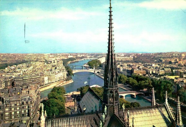 Paris, Flèche de Notre-Dame Vorderseite