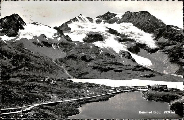 Bernina-Hospiz (2309 m) Vorderseite