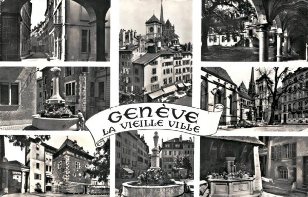 Genève, la Vielle Ville Vorderseite