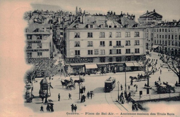 Genève, Place de Bel Air Vorderseite
