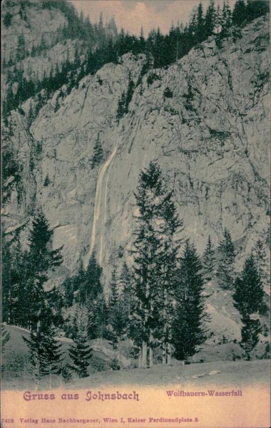 Gruss aus Johnsbach Vorderseite