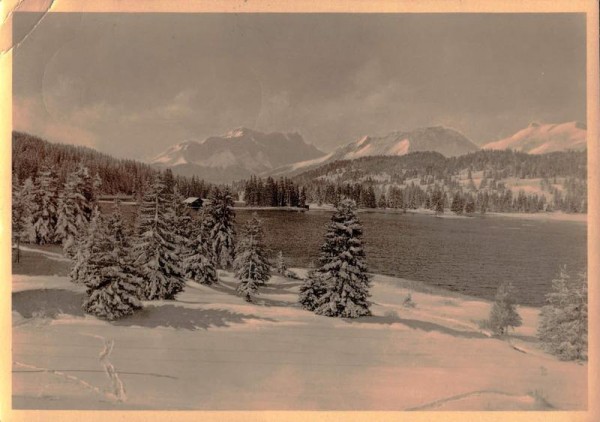 Casoja, Lenzerheide-See. 1946 Vorderseite