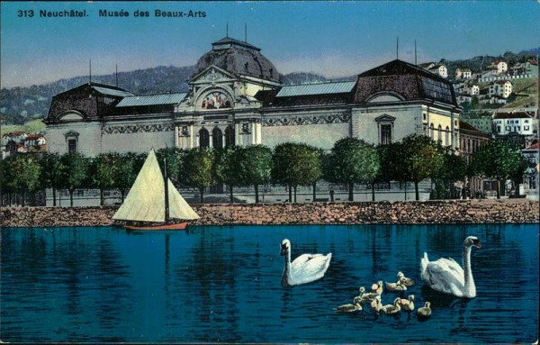 Neuchâtel.  Musée des Beaux-Arts Vorderseite