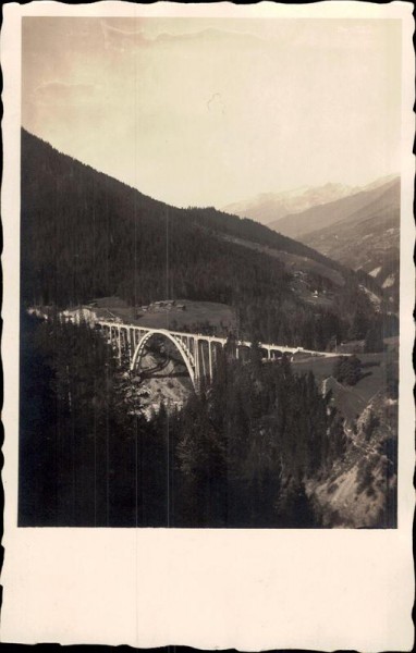 Langwieser Viadukt Vorderseite