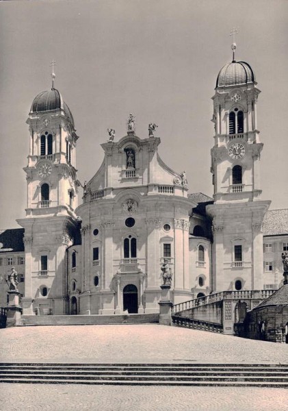 Stiftskirche Einsiedeln, Westfassade Vorderseite