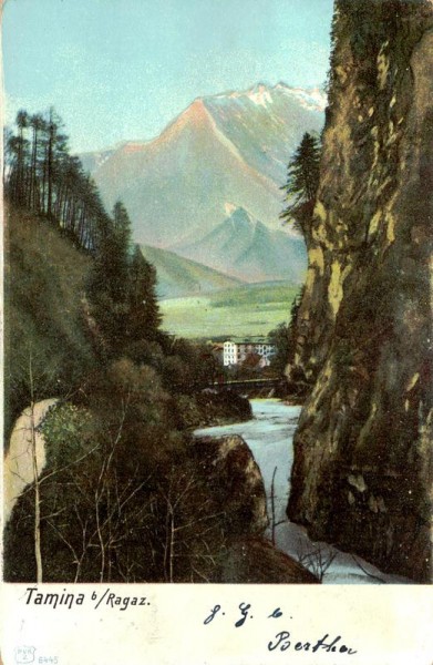 Ragaz, Tamina Vorderseite